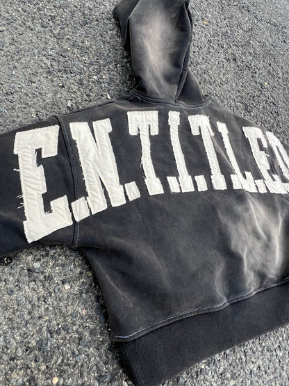 Acid wash "Entitled" Piece